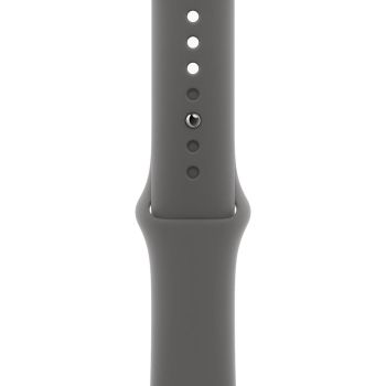 Apple Watch Series 11, 42 mm, Rose Gold Aluminum Stone Gray Sport Band M/L